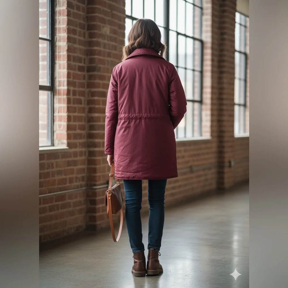 Rare Sportsmaster Red Jacket from 1960s (reworked beautifully) Vintage - Picture 2 of 16